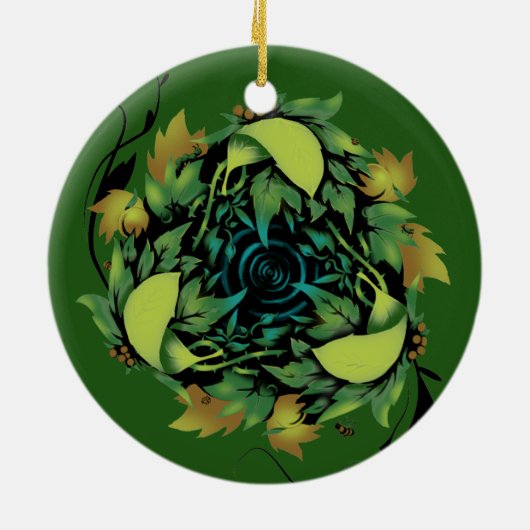 Vernieuwde ounty keramisch ornament (Achterkant)