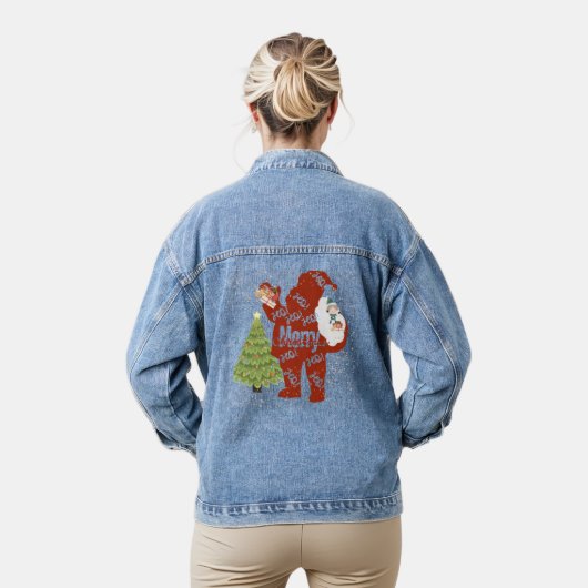 Vernieuwde Santa Denim Jassen Denim Jacket (Model)