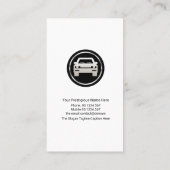 Vernieuwend Creative Blue Water Druppels Auto Wash Visitekaartje (Achterkant)