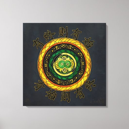 Vernieuwing: {24} Waar er einde is, is er begin Canvas Afdruk (Voorkant)