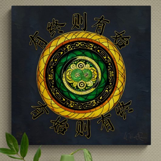 Vernieuwing: {26} Waar er einde is, is er begin Canvas Afdruk