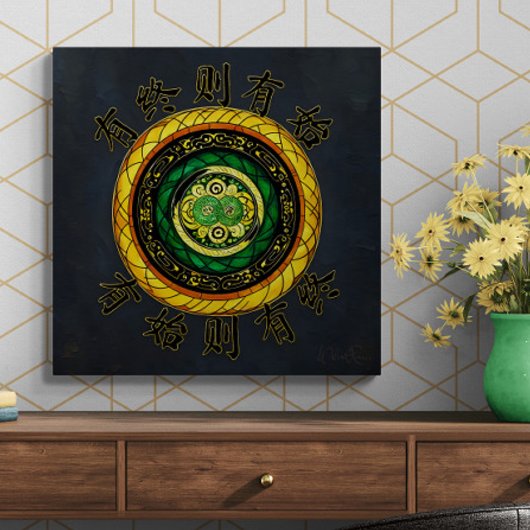 Vernieuwing: {28} Waar er einde is, is er begin Canvas Afdruk