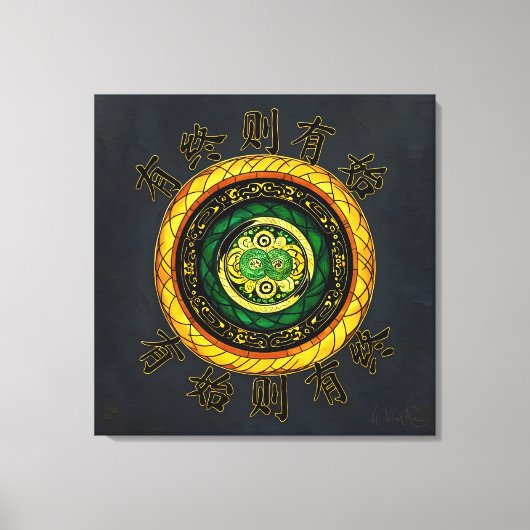 Vernieuwing: {28} Waar er einde is, is er begin Canvas Afdruk (Voorkant)