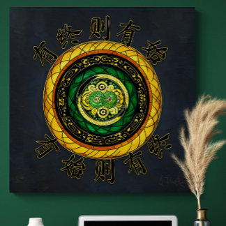 Vernieuwing: {30} Waar er einde is, is er begin Canvas Afdruk