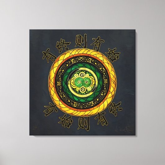 Vernieuwing: {30} Waar er einde is, is er begin Canvas Afdruk (Voorkant)