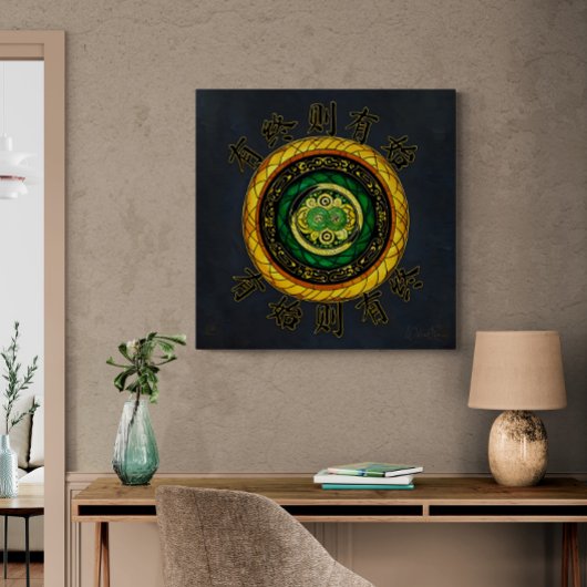 Vernieuwing: {32} Waar er einde is, is er begin Canvas Afdruk