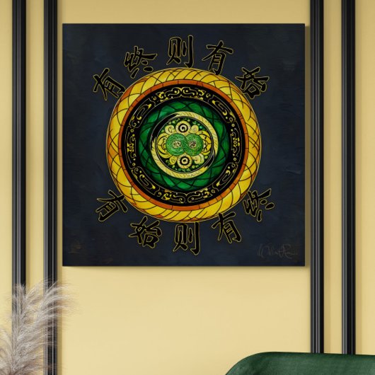 Vernieuwing: {36} Waar er einde is, is er begin Canvas Afdruk