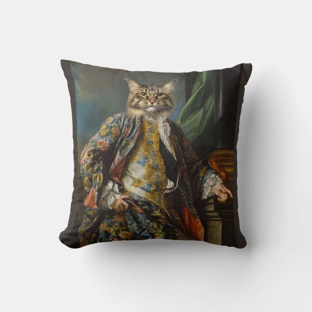 VERNIEUWING MAN CAT PILLOW KUSSEN (Voorkant)