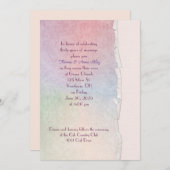 vernieuwing van de geloften pastel regenboog gesch kaart (Voorkant / Achterkant)