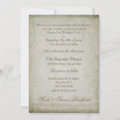 VERNIEUWING WED. VOWS INVITING -  VOGELS KAART (Achterkant)