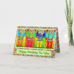 Vernieuwingstijd voor prikboeken en Daisies Birthd Kaart