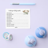 Vernis voor de Baby shower van Baby Woodland Anima Flyer (Enkel)