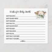 Vernis voor de Baby shower van Baby Woodland Anima Flyer (Voorkant)