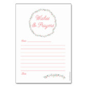 Vernissen en gebeden kaarten - Roze (Voorkant)