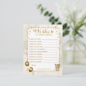 Vernissen en voorspelling van Baby sprinkhaan-Kaar Informatiekaartje (Staand voorkant)