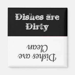 Vernissen zijn Dirty Dishwasher Magnet