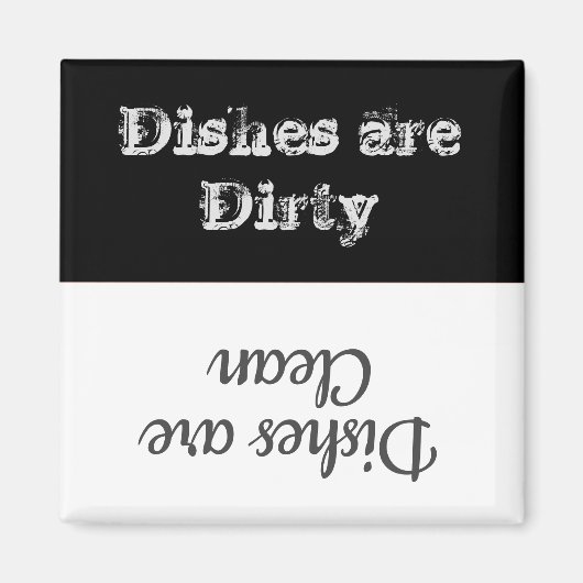 Vernissen zijn Dirty Dishwasher Magnet (Voorkant)