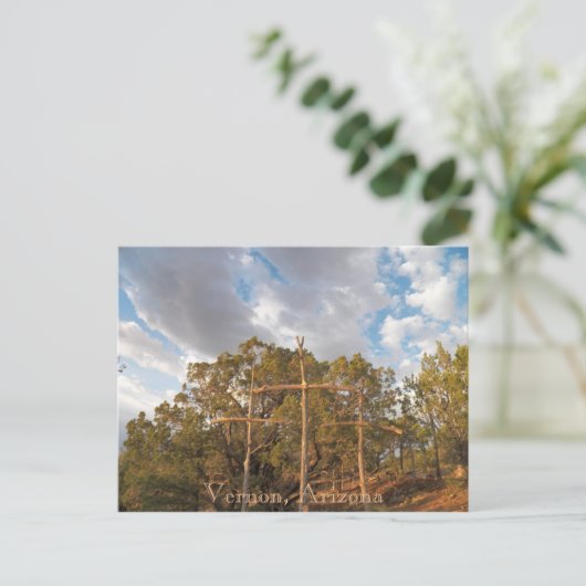 Vernon, Arizona Briefkaart (Staand voorkant)