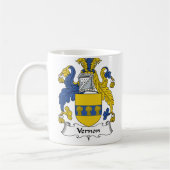 Vernon Family Crest Koffiemok (Links)
