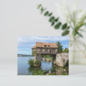 Vernon Old mill (vieuxvormer) - Normandy, Frankrij Briefkaart (Staand voorkant)