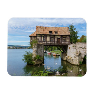 Vernon Old mill (vieuxvormer) - Normandy, Frankrij Magneet