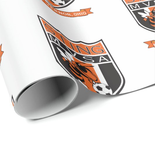 Vernon Sting Soccer Wrapping Paper koppelen Cadeaupapier (Rol Hoek)
