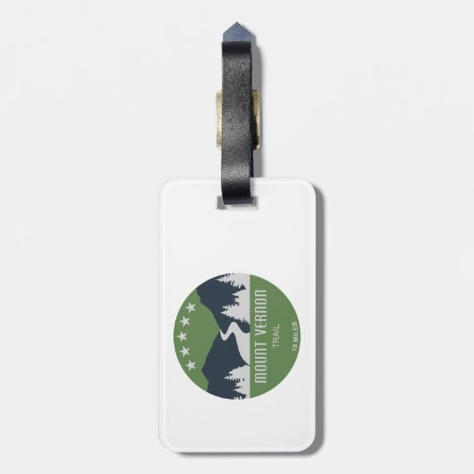 Vernon Trail monteren Bagagelabel (Achterkant verticaal)