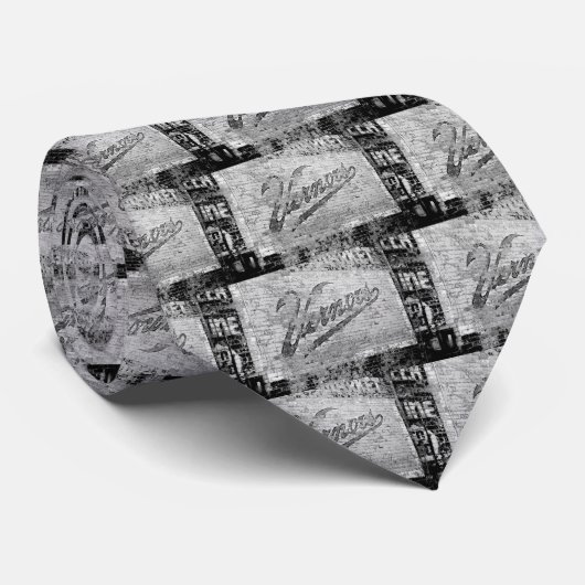 Vernors  Ann Arbor Michigan Brick Wall Stropdas (Opgerold)