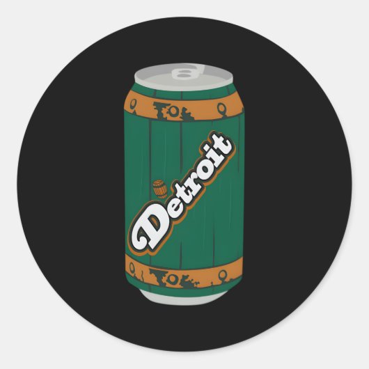 Vernors Ronde Sticker (Voorkant)