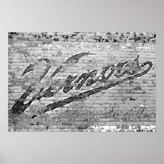  Vernors Wall Ann Arbor Michigan 1999 Poster (Voorkant)