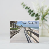 Vero Beach, FL Briefkaart (Staand voorkant)