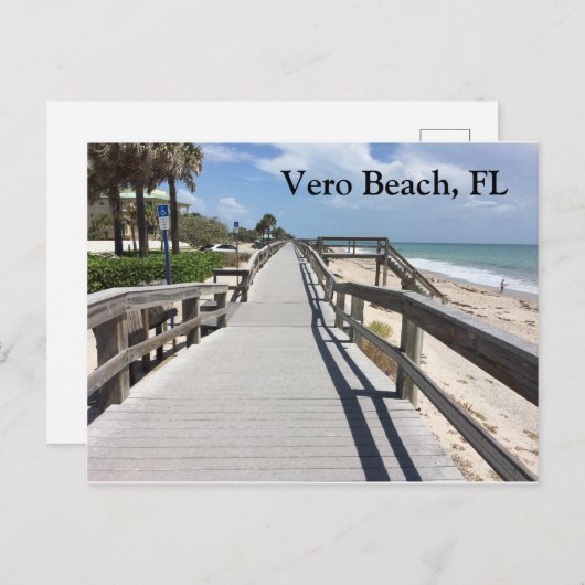 Vero Beach, FL Briefkaart (Voorkant / Achterkant)