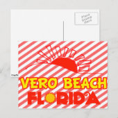 Vero Beach, Florida Briefkaart (Voorkant / Achterkant)