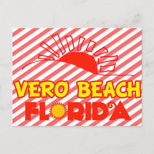 Vero Beach, Florida Briefkaart (Voorkant)