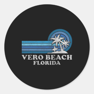 Vero Beach Florida Familie Zomervakantie Ronde Sticker