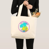 Vero Beach Florida Grote Tote Bag (Voorkant (product))