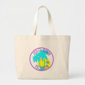 Vero Beach Florida Grote Tote Bag (Voorkant)