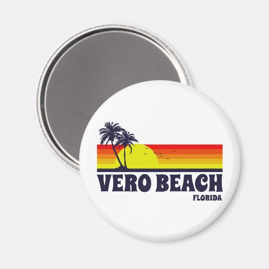 Vero Beach Florida Magneet (Voorkant / Achterkant)