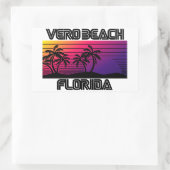 Vero Beach Florida Rechthoekige Sticker (Tas)