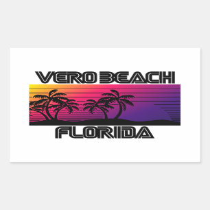 Vero Beach Florida Rechthoekige Sticker