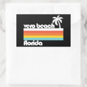 Vero Beach Florida Rechthoekige Sticker (Tas)