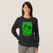 Vero Beach Florida Retro Style Souvenir  1 T-shirt (Voorkant volledig)