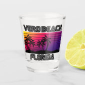 Vero Beach Florida Shot Glas (Voorkant)