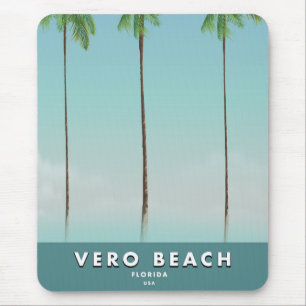 Vero Beach Florida vintage-poster Muismat