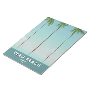 Vero Beach Florida vintage reisposter Notitieblok