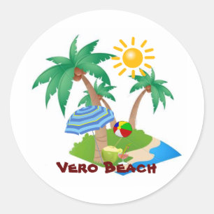 VERO BEACH Perfect Vacation sticker