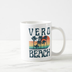 Vero Florida Strand Zomer Vakantie Vintage Koffiemok