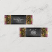 Verodart Porte Skinny Elegant Professional Mini Visitekaartje (Voorkant / Achterkant)