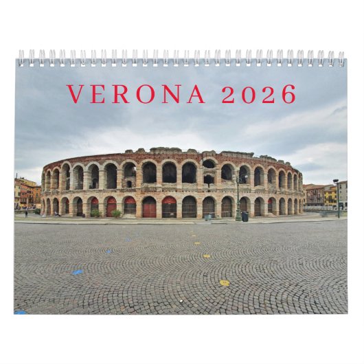 Verona 2026 calendar kalender (Hoes)