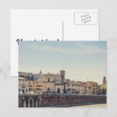 Verona-architectuur, Italië Briefkaart (Voorkant / Achterkant)